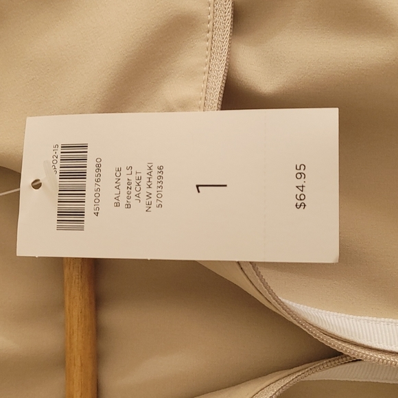 Weekends by Chico's, Womens Long Sleeve Jacket, Tan, Size 1 - Picture 6 of 6